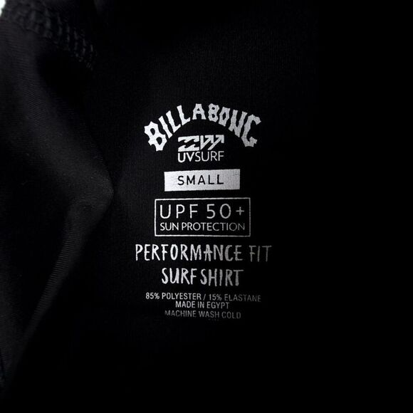 BILLABONG Arch Wave Performance Rashguard Short Sleeve Surf Shirt UPF Men Small - Picture 2 of 7